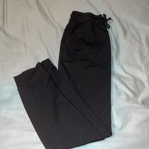 Black Jogger Sweatpants